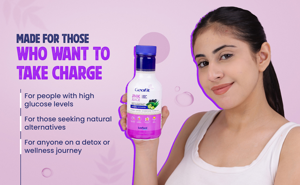 Geofit Jamun Neem Karela Juice made for people with high glucose level