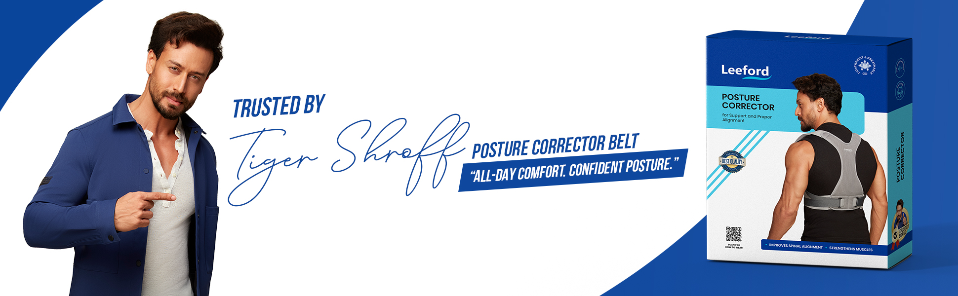 posture corrector belts quality trusted by tiger shroff