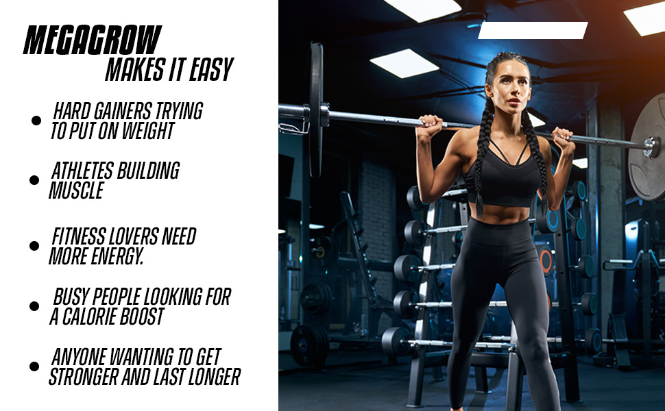 Megagrow Mass Gainer benefits