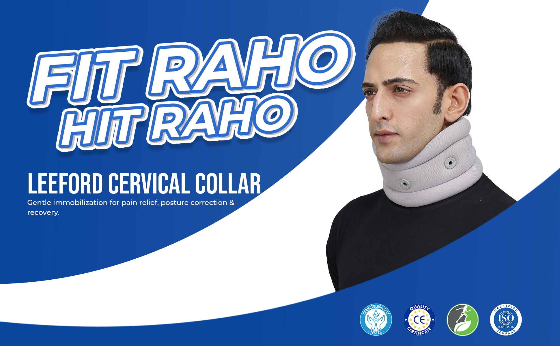 stay fit with leeford soft cervical collar