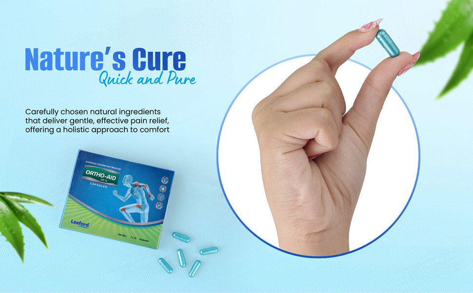 Ortho Aid Pain Relief Capsule quick and pure