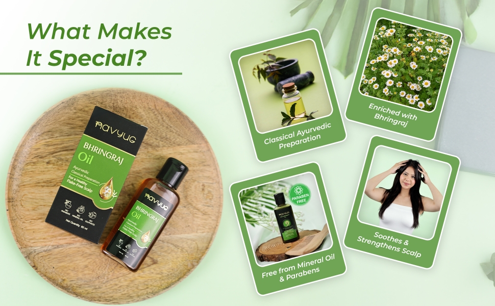 Navyug Bhringraj Hair Oil key ingredients