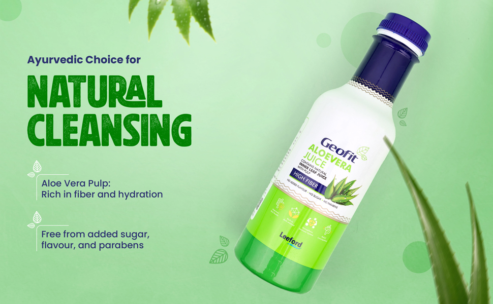 Geofit Aloe Vera Juice natural cleansing