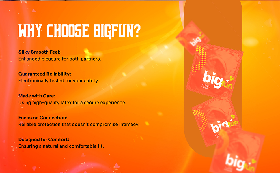 Bigfun Butter Scotch Flavored Condom benefits