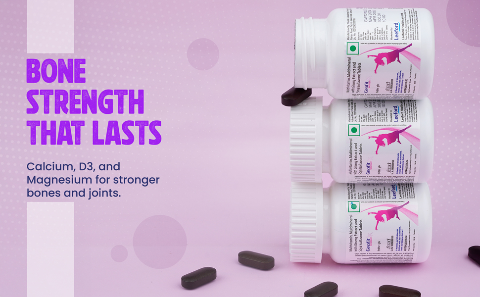 Geofit Multivitamin Tablet for Women strength bonds