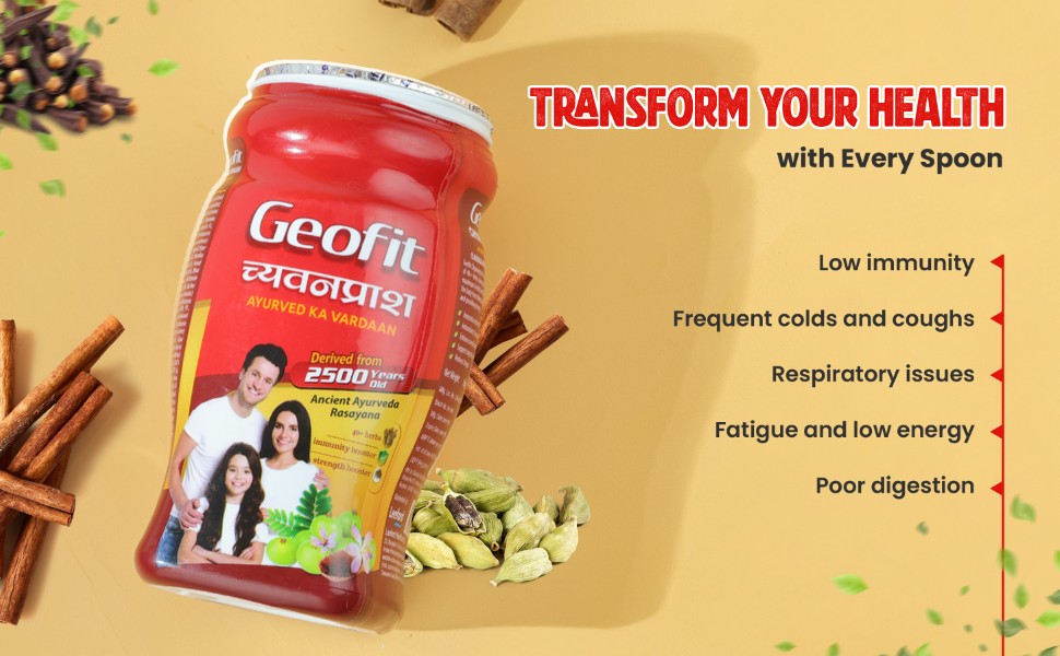 Geofit Ayurvedic Chyawanprash health benefits