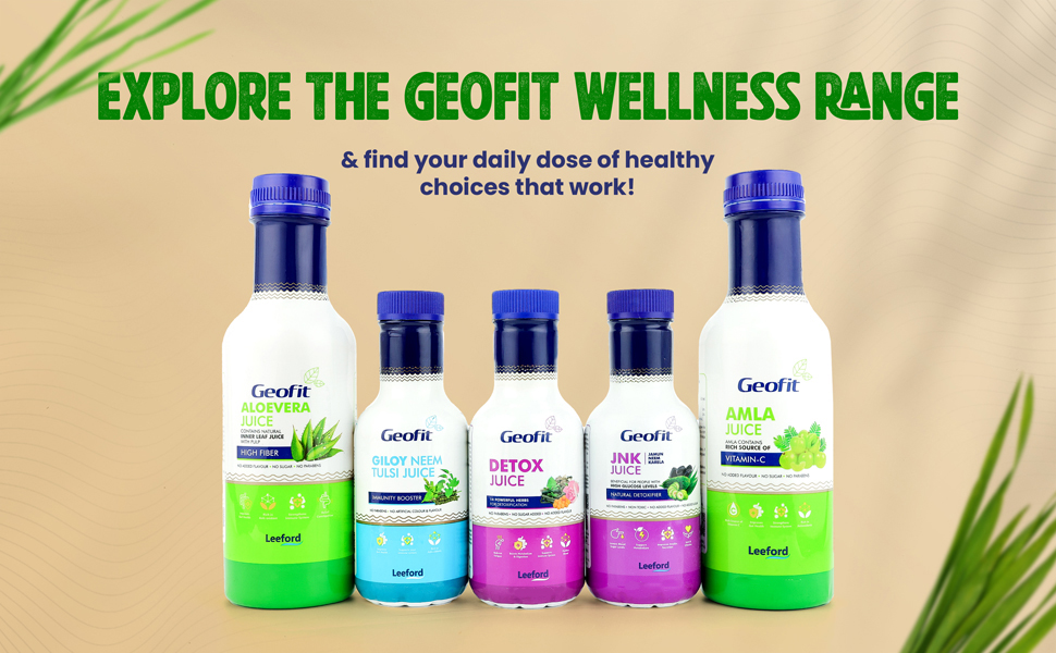 explore the geofit wellness products ranges