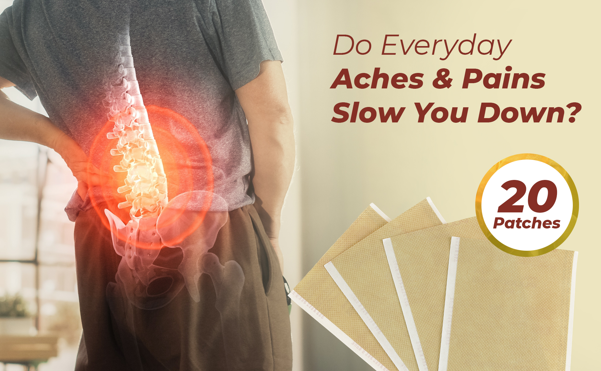 Septiplast belladonna plaster do everyday aches and pain slow you down