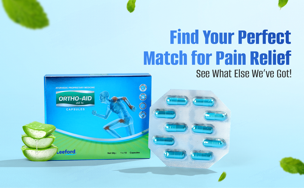 Ortho Aid Pain Relief Capsule find your perfect match for pain relief