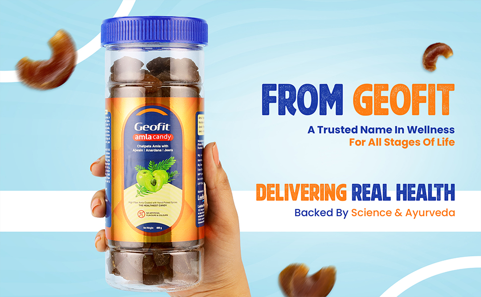 Geofit Chatpata Amla Candy delivering real health