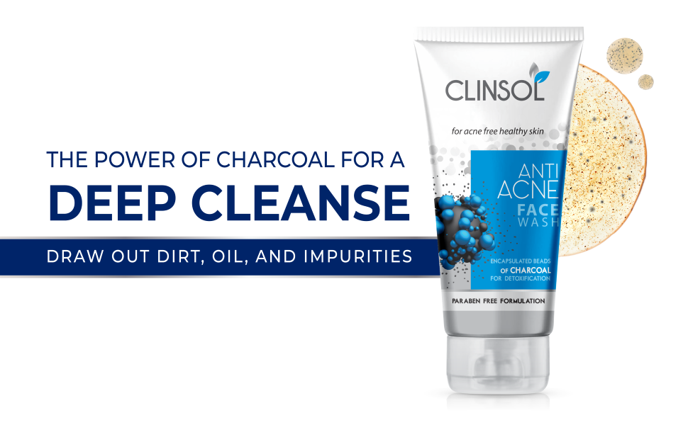 Clinsol Charcoal Face Wash