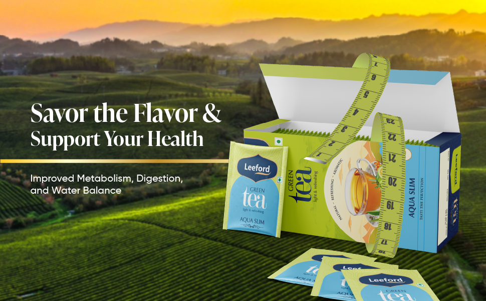 Leeford Aqua Slim Herbal Green Tea support health