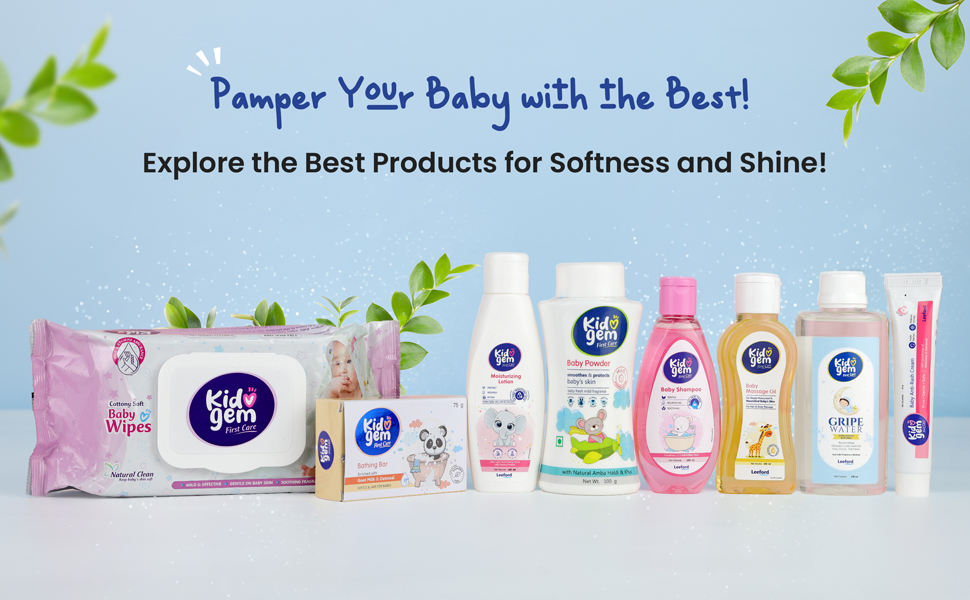 pamper your baby with the best Kidogem products ranges