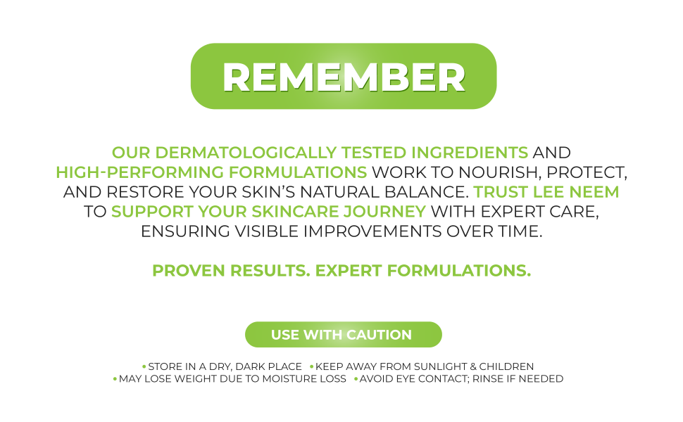 Lee Neem Anti-acne Face Wash proven result expert formulation with derma tested