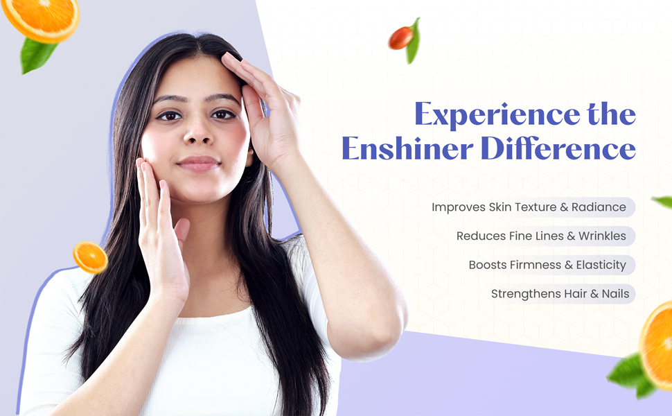 Enshiner marine collagen powder key benefits