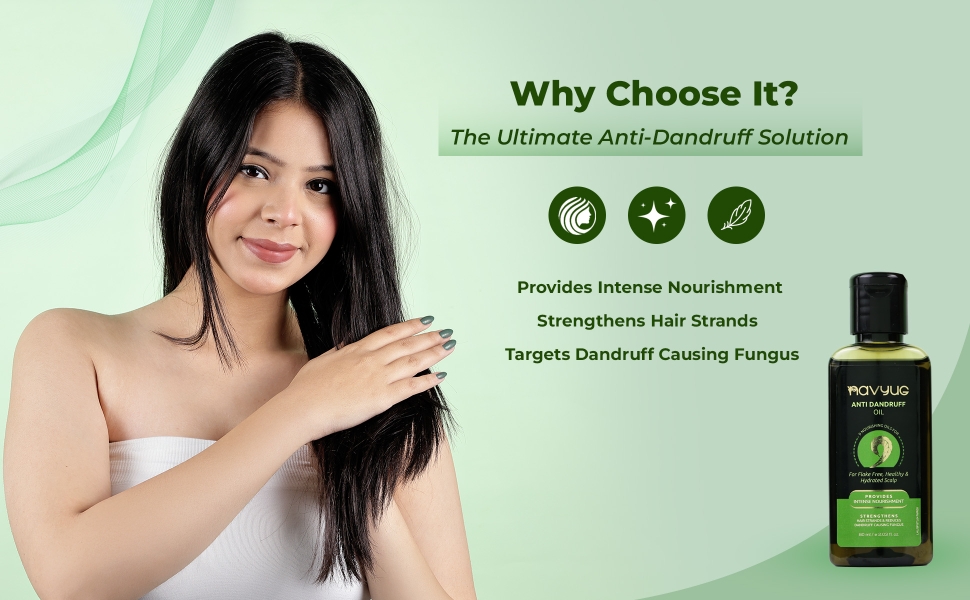 Navyug Anti-Dandruff Hair Oil benefits