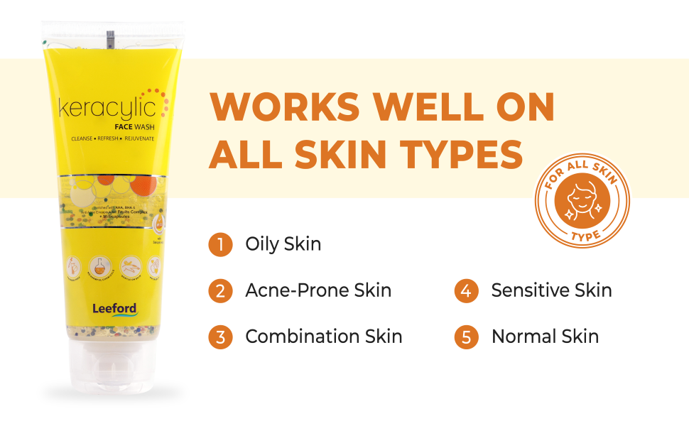 Keracylic Facewash - Active Beads for all skin types