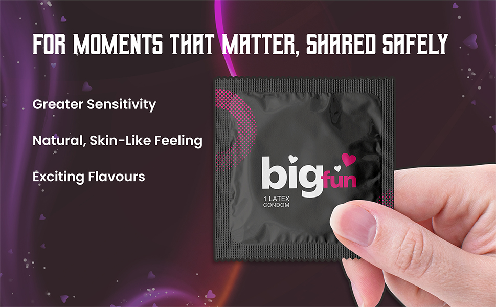 Bigfun Extra Time Condom natural feeling