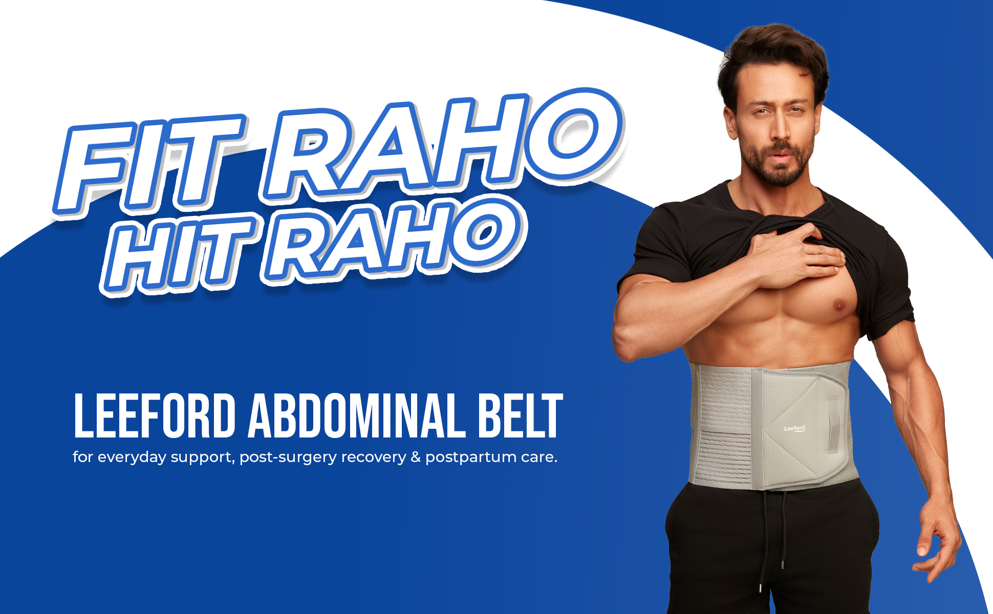 Leeford abdominal belt fit raho hit raho