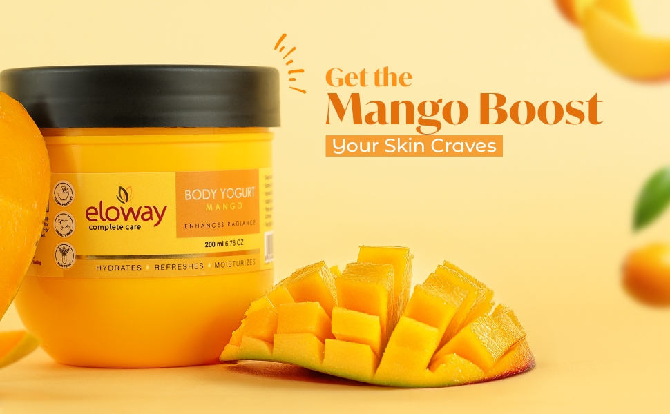Eloway Mango Body Yogurt boost your skin craves