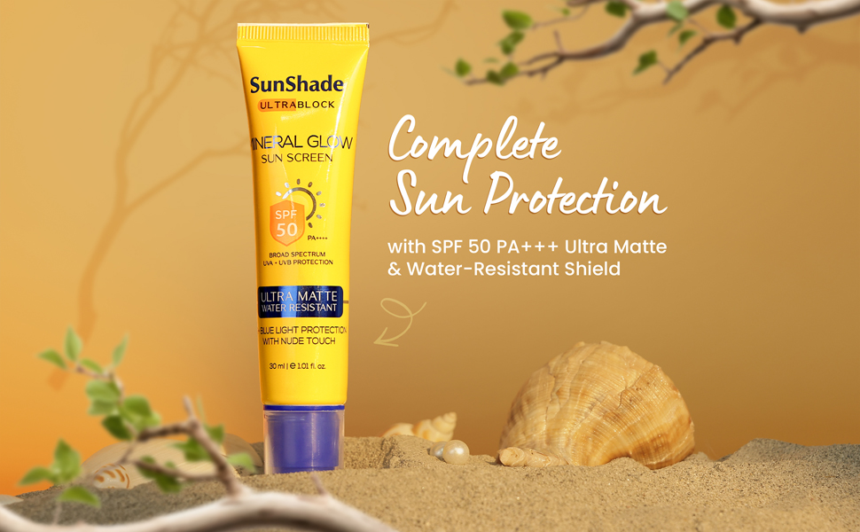 sunshade sunscreen spf50 a complete sun protection formula