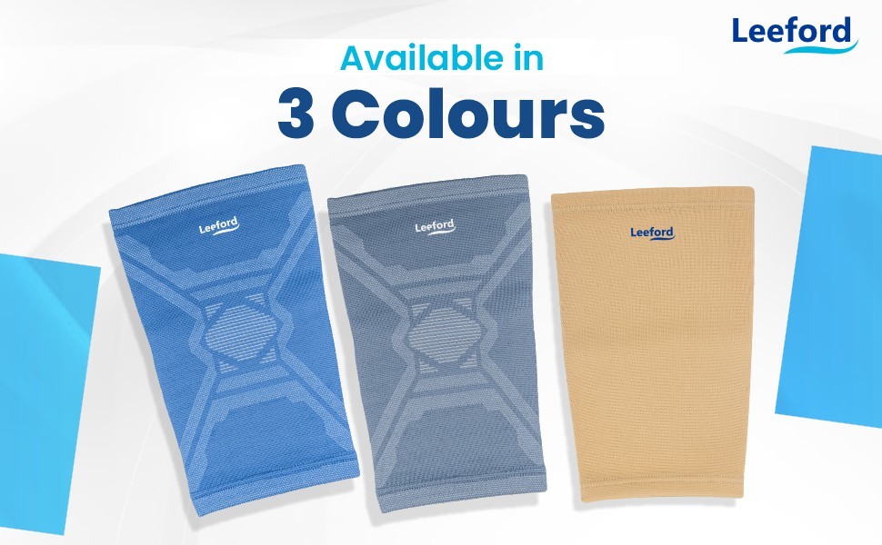 Leeford knee caps available in three colors