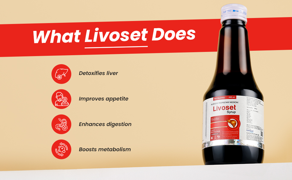 livoset ayurvedic liver tonic detoxifies liver