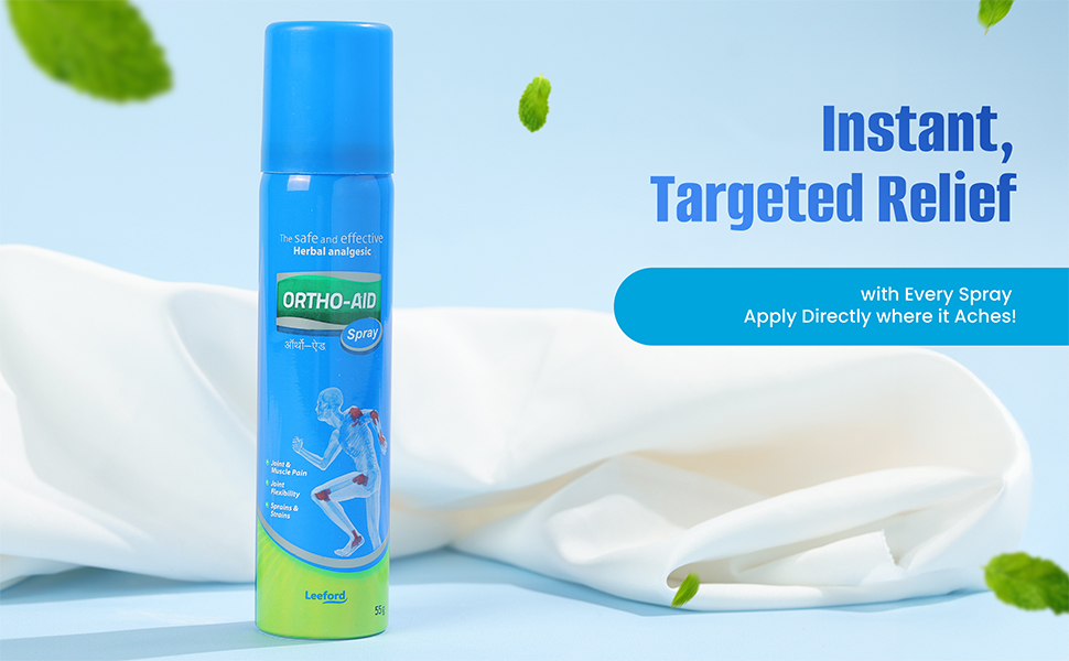 Ortho Aid Ayurvedic Spray instant targeted relief