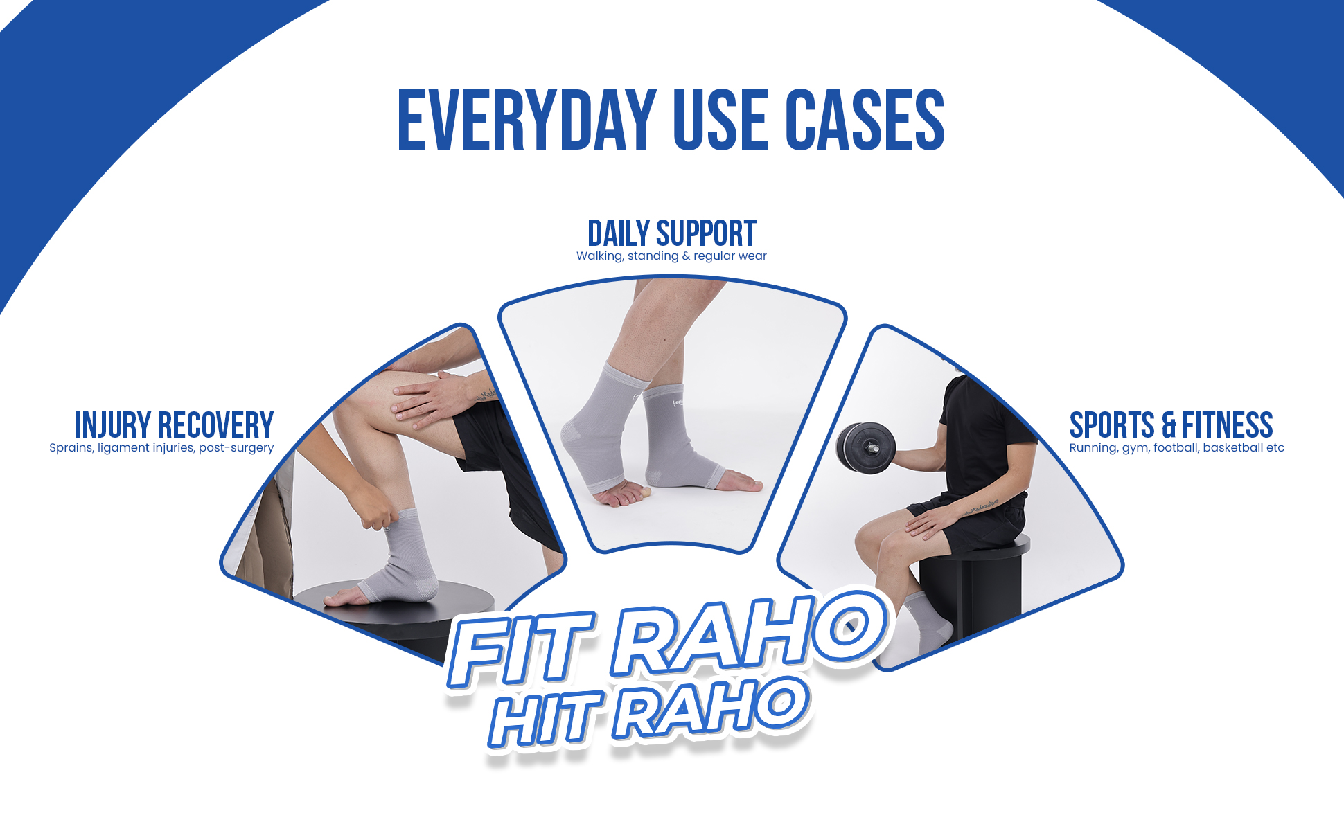 ankle support use for injury recovery daily support