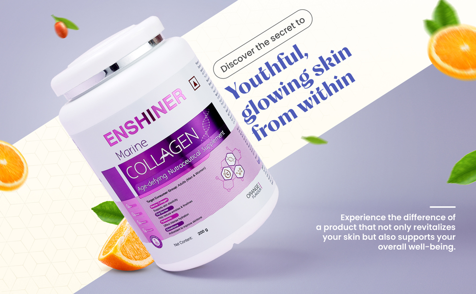 Enshiner marine collagen powder main packing