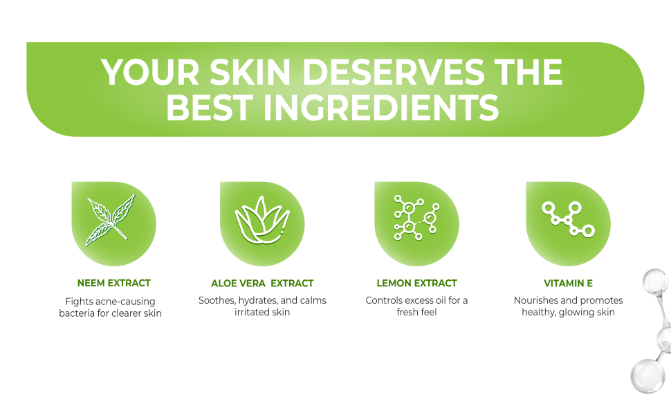Lee Neem Anti-acne Face Wash ingredients