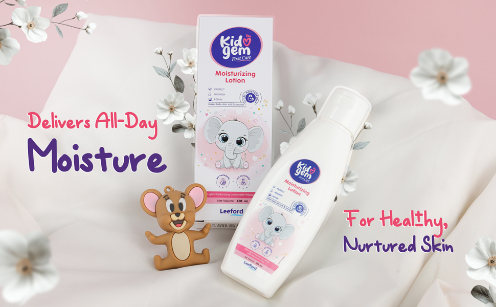 Kidogem Moisturizing Baby Lotion all day moisture