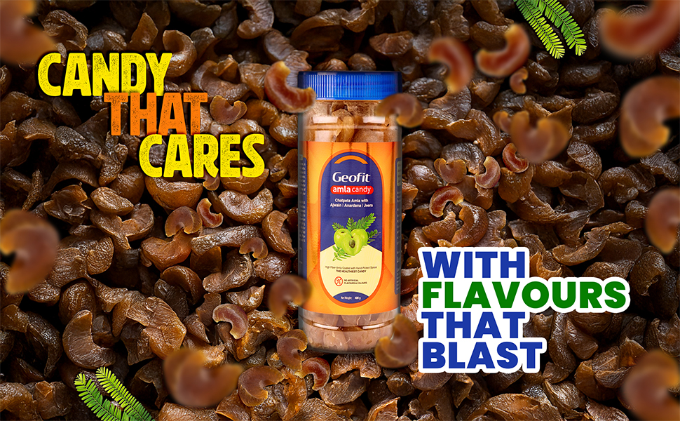 Geofit Chatpata Amla Candy flavour that blast