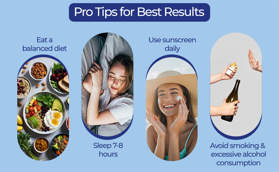 Glutiford Capsules with Anti-oxidants For Skin Health tips for best results