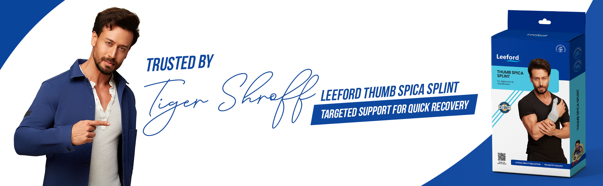 thumb spica splint trusted by tiger shroff for international quality