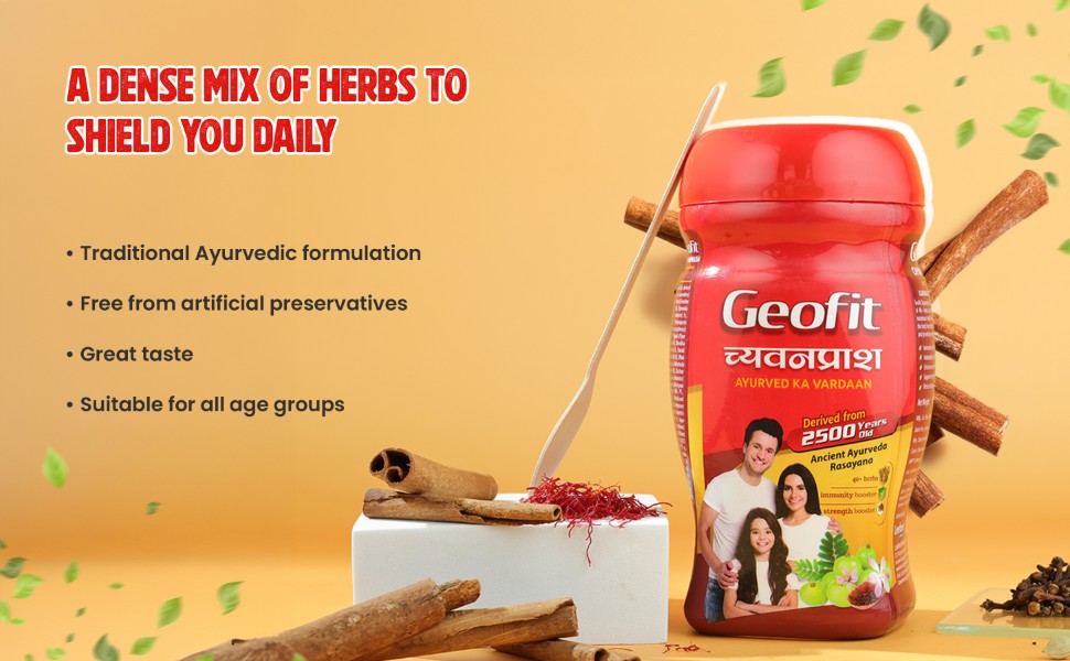 Geofit Ayurvedic Chyawanprash free from preservatives