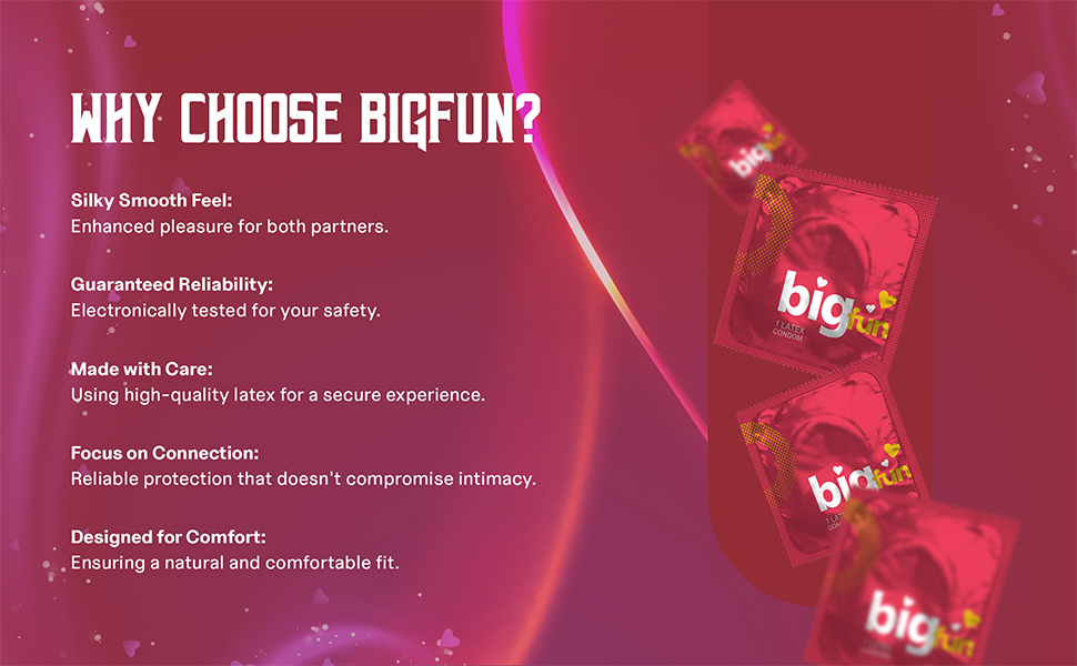 Bigfun Ultra Thin Premium Condom benefits