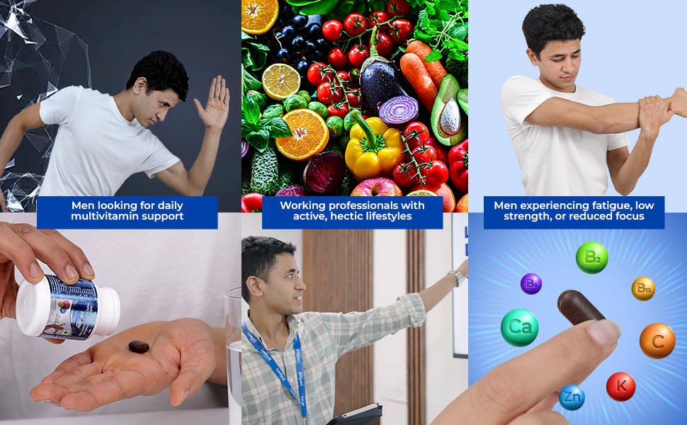 IM Activ Multivitamins for Men multipurpose use