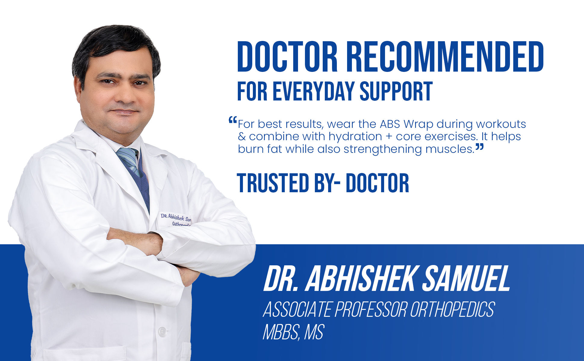 abs wrap belt is recommended by orthopedic doctors