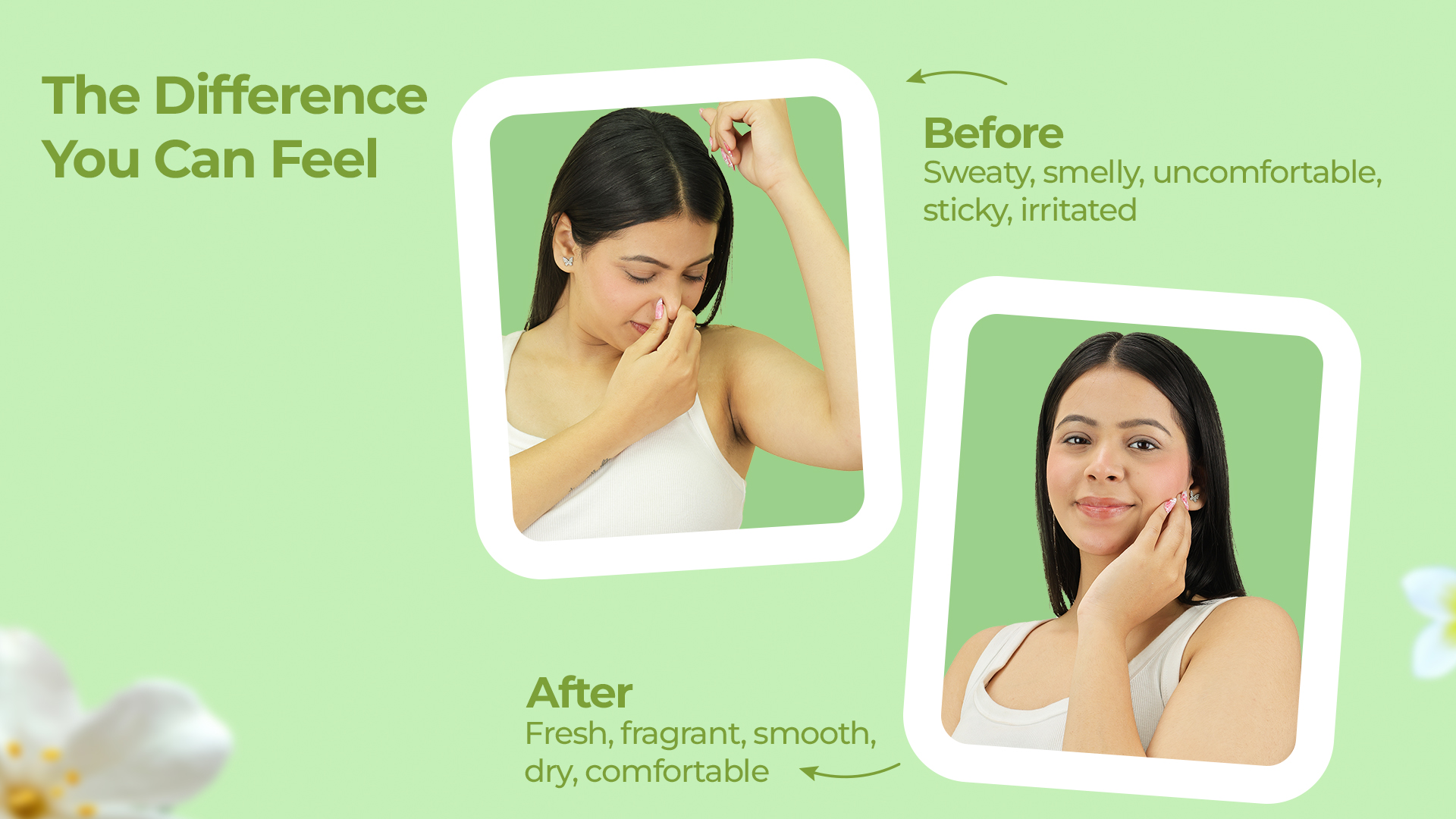 Dermi fresh prickly heat jasmine powder before and after use effects