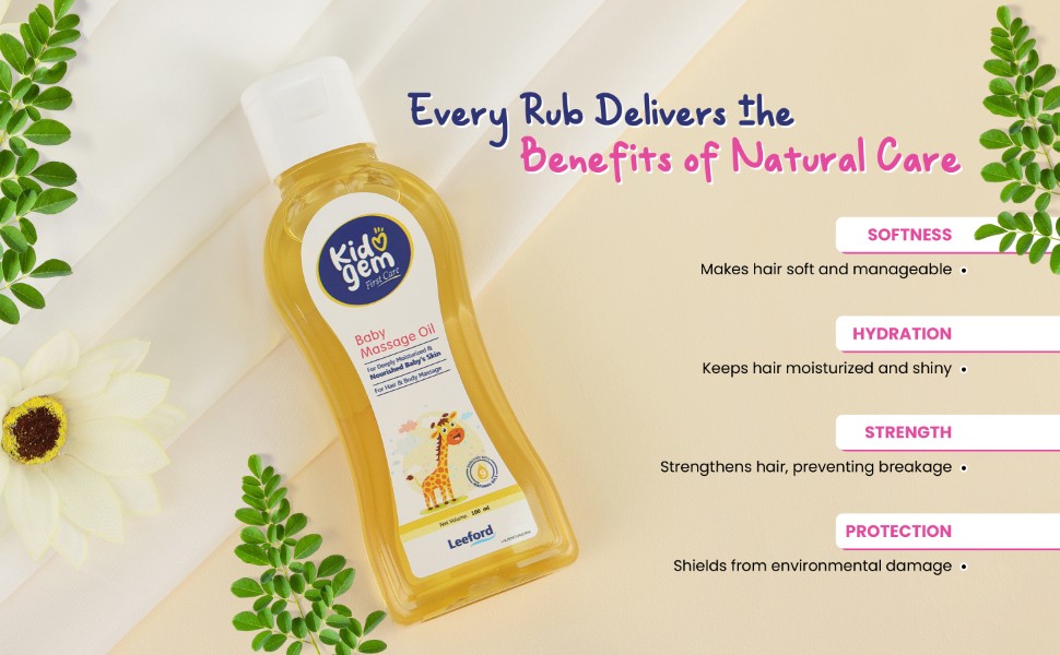 Kidogem Baby Powder softness hydration benefits