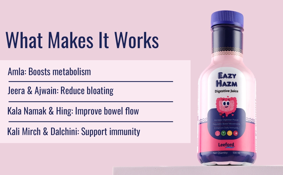 Eazyhazm digestive juice with amla jeera kala namak