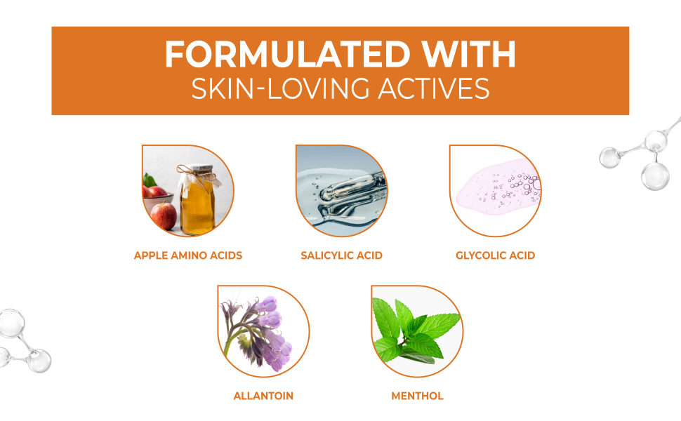 Keracylic Facewash - Active Beads ingredients