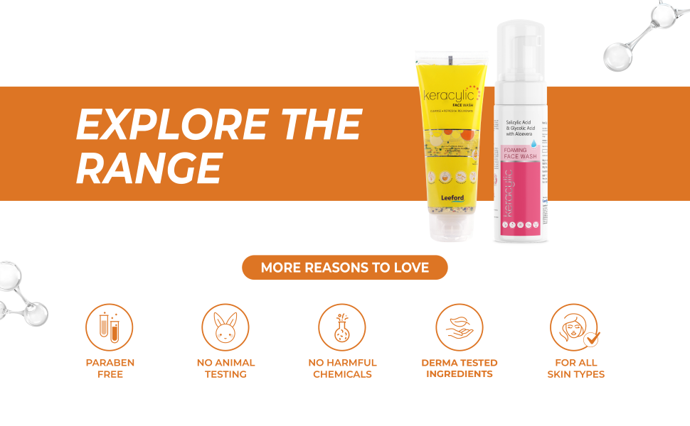 Keracylic Facewash - Active Beads chemicals free