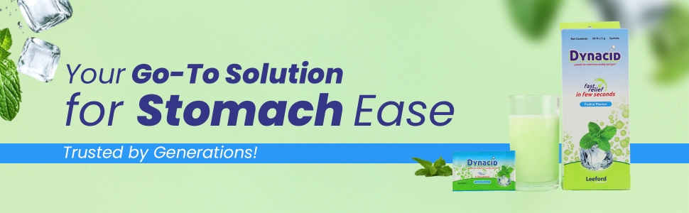 Dynacid pudina sachet your go to solution for stomach ease