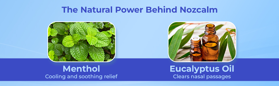 Nozcalm inhaler key hrbal ingredients