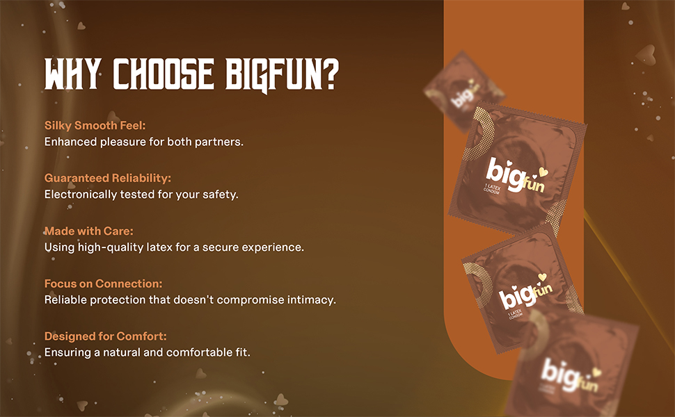 Bigfun Chocolate Flavored Condom benefits