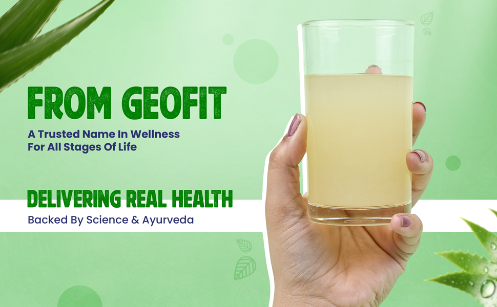 Geofit Aloe Vera Juice delivering real health