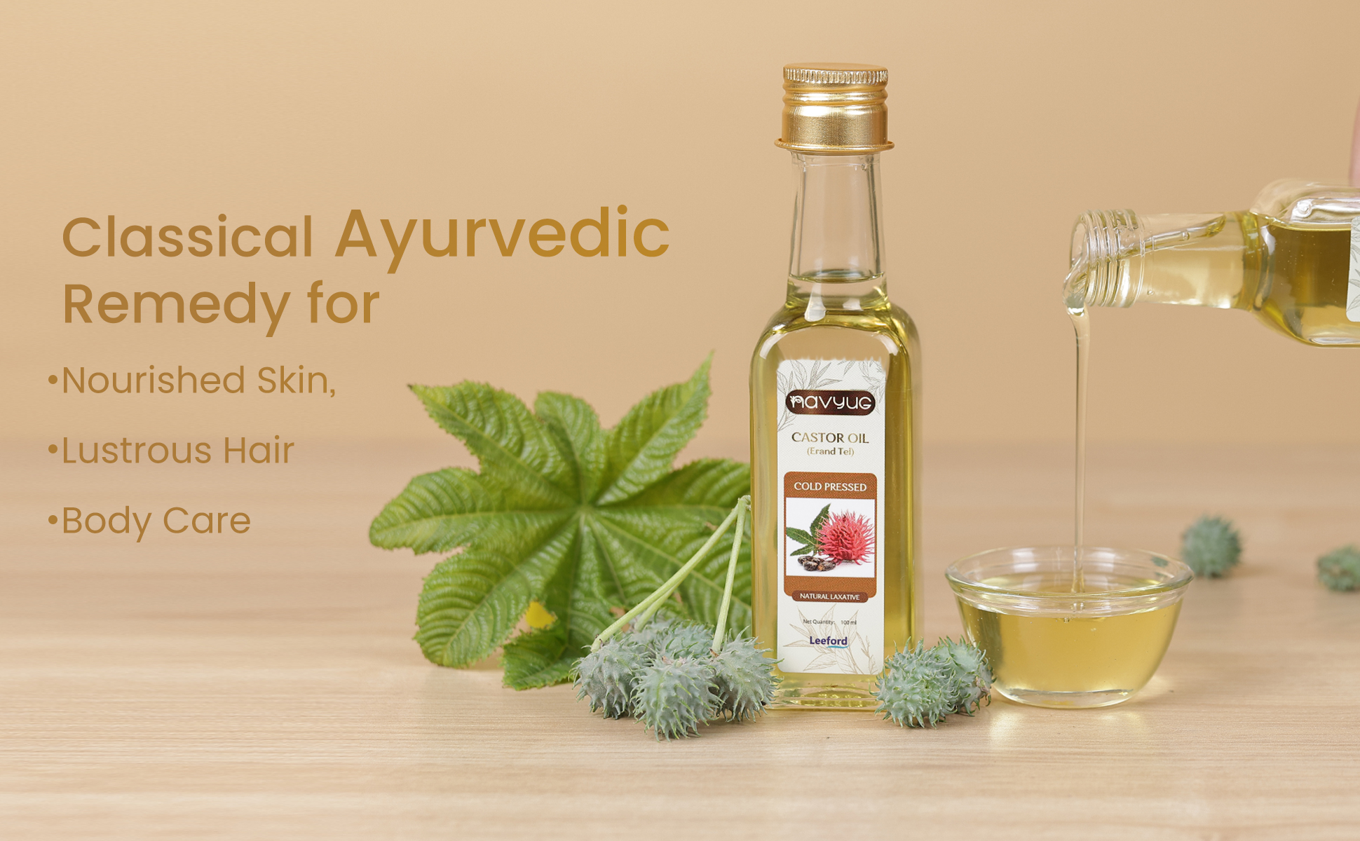 Navyug castor oil classical ayurvedic remedy