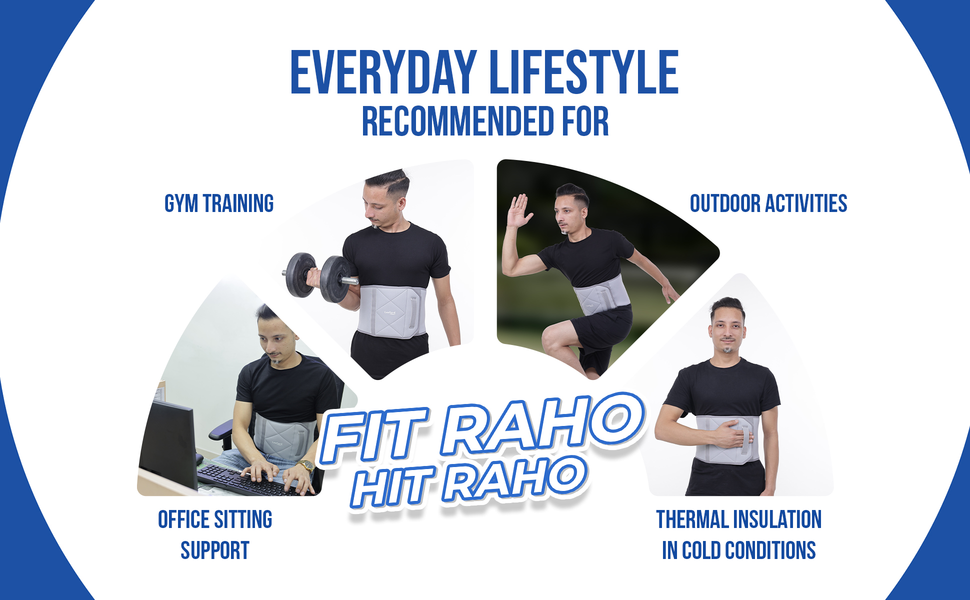 abs wrap belt can use for office sitting gym training outdoor activities